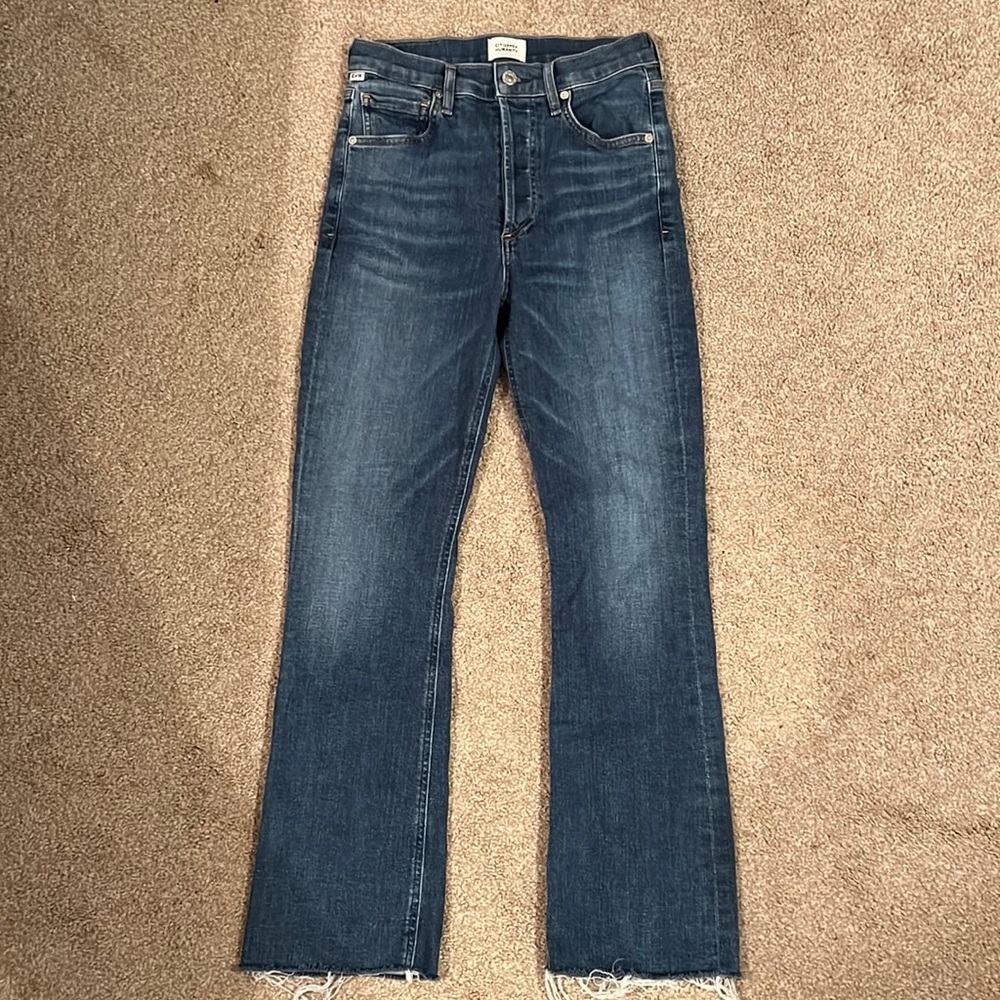 Citizens of humanity isola crop boot size 26